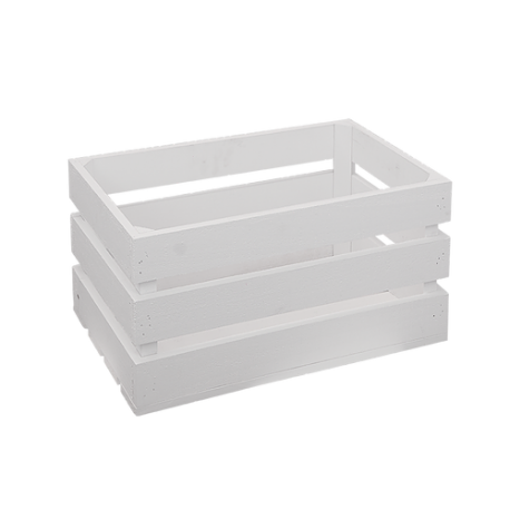 Pack 3 cajas de almacenaje grandes (510x355x305mm), blanca — KounterPRO