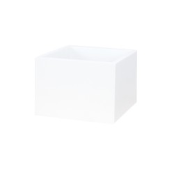 Caja cubo pequeño blanco
