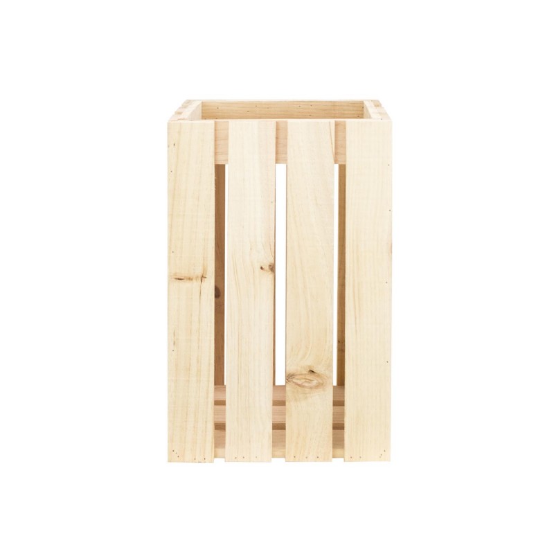 Papelera/Paragüero natural  Venta de todo tipo de cajas de madera online