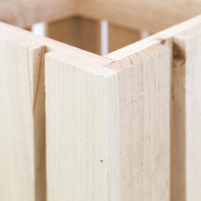 Papelera/Paragüero natural  Venta de todo tipo de cajas de madera online