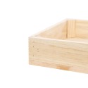 Caja natural pequeña, cajas de madera